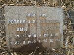 SMIT Petrus J.S. 1899-1972 & Christina W.C. 1902-1981