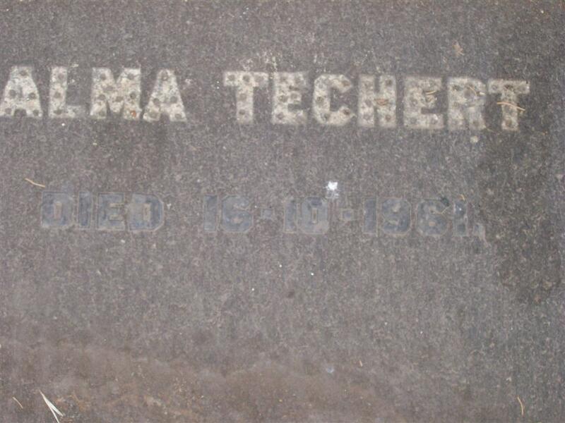 TECHERT Alma -1961