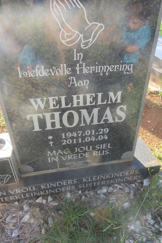 THOMAS Welhelm 1947-2011