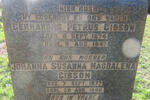 GIBSON Gerhardus Petrus 1874-1947 & Johanna Susanna Magdalena 1877-1950