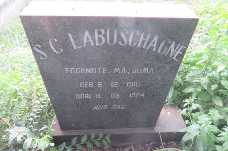 LABUSCHAGNE S.C. 1916-1984