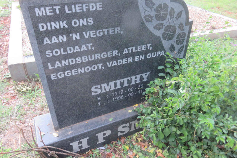 SMITH H.P. 1919-1996