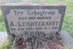 LEICHTERKOST A. 1867-1950