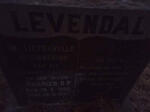 LEVENDAL Andries D.P. 1906-1968