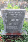 VENTER Fanie 1937-2016