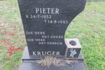 KRUGER Pieter 1952-1985