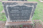 ROTHMAN Hendrik Sebastian 1878-1963 & Elizabeth Magaretha BEUKES 1878-1962