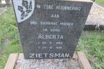 ZIETSMAN Alberta 1904-1978