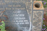 JORDAAN Gert Joachim 1874-1958 & Magdalena Elizabeth MEYER 1876-1958