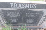 ERASMUS Nicolaas Stephanus 1893-1984 & Magdalena Elizabeth 1898-1977