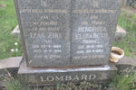 LOMBARD Izak Zirk 1888-1959 & Hendrina Elizabeth 1891-1962