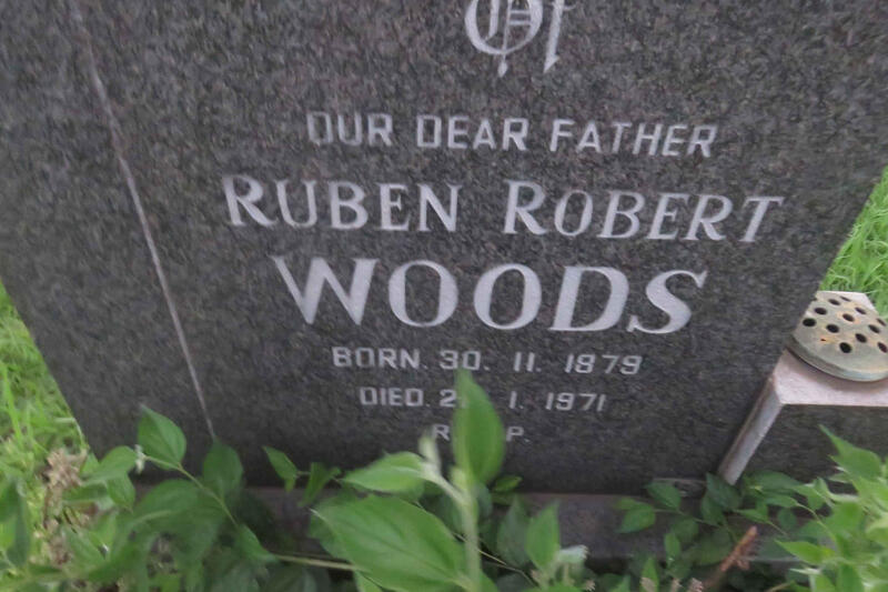 WOODS Ruben Robert 1879-1971