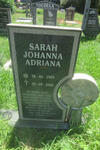 ? Sarah Johanna Adriana 1929-2006
