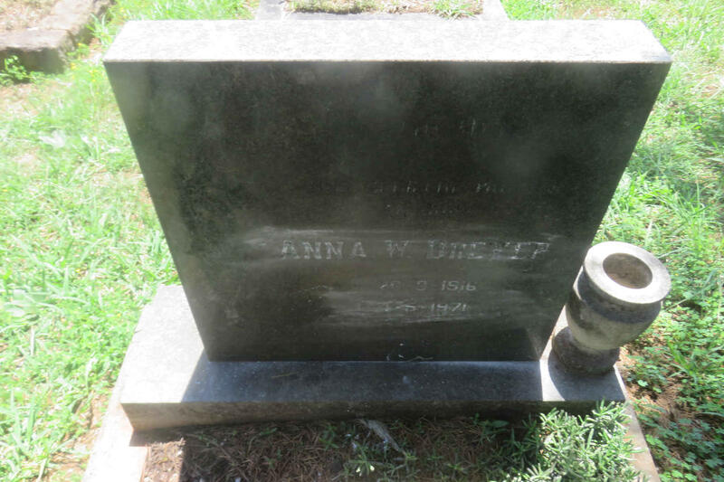 DREYER Anna W. 1916-1971