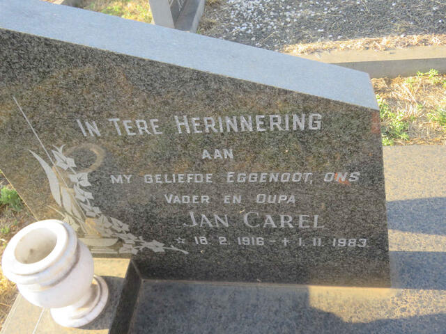 ? Jan Carel 1916-1983