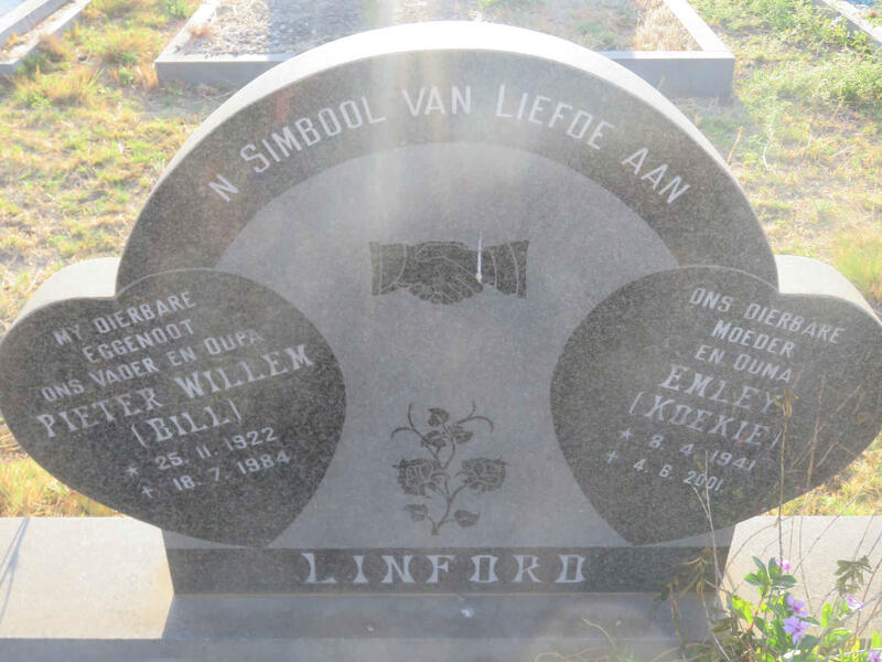 LINFORD Pieter Willem 1922-1984 & Emley 1941-2001