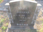 BOTHA Maria Johanna 1904-1983