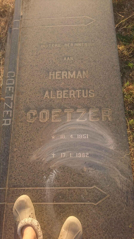 COETZER Herman Albertus 1951-1982