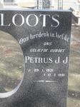 LOOTS Petrus J.J. 1931-1981 :: LOOTS Petrus 1940-1981