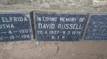 RUSSELL David 1937-1976
