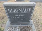BLIGNAUT Hennie 1907-1981