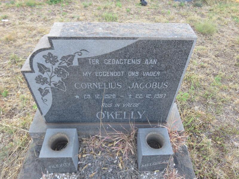 O'KELLY Cornelius Jacobus 1928-1967