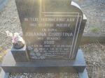 ROOS Johanna Christina nee BENADE 1908-1996