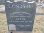 CONRADIE Derek 1947-1965
