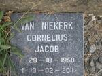 NIEKERK Cornelius Jacob, van 1950-2011