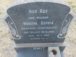 SMIT Martha Sophia voorheen FURSTENBURG nee ELLIS 1886-1964