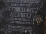 VORSTER Izak Victor 1913-1955