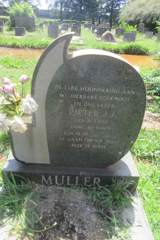 MULLER Pieter J.J. 1910-1969