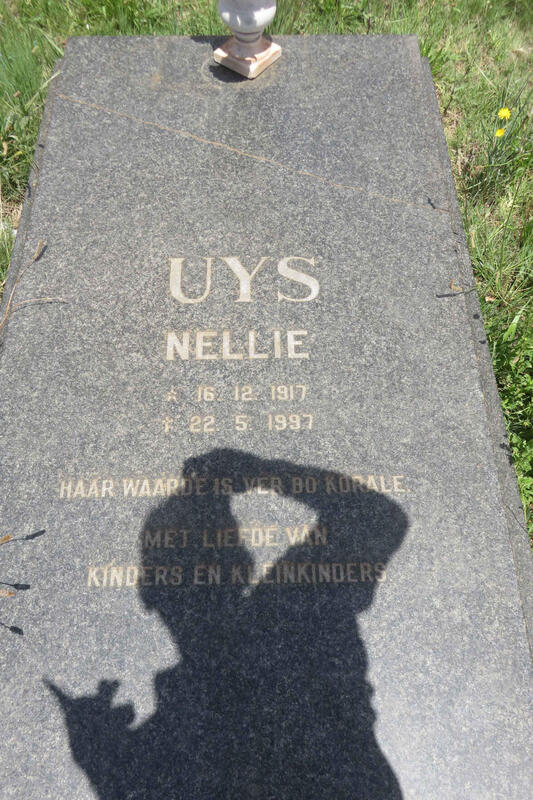 UYS Nellie 1917-1997