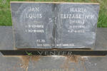 VENTER Jan Louis 1892-1983 & Maria Elizabeth W. DEYSEL 1896-1984
