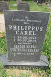 NEETHLING Philippus Carel 1923-2014 & Hester Maria Gertruida KRAUSE 1936-