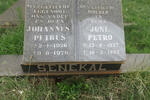 SENEKAL Johannes Petrus 1926-1979 & June Petro 1927-1992