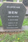 BOOYENS Ben 1952-1980