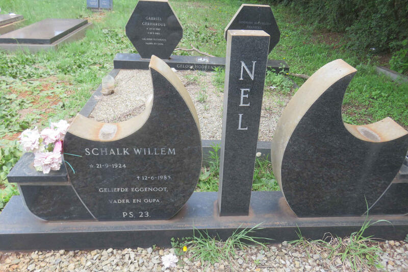NEL Schalk Willem 1924-1983