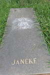 JANEKE C.R. 1919-1982 & W.M. 1928-2000