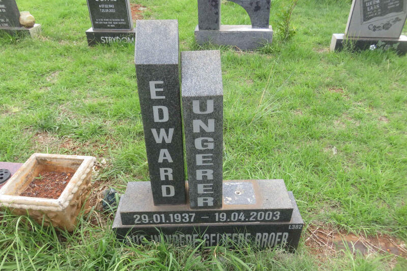 UNGERER Edward 1937-2003