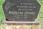 COOKE Magdalena Johanna 1900-1980