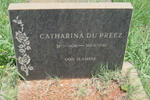 PREEZ Catharina, du 1906-1981