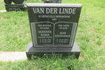 LINDE Isak Stephanus, van der 1944-2011 & Susanna Maria  STEYN 1946-1997