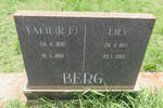 BERG R.F. 1939-1995 & Lily 1937-2003