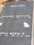 VERCUIEL Johannes Nicolaas 1916-1999 & Engela Maria E. 1913-1998