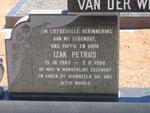 WESTHUIZEN Izak Petrus, van der 1903-1980 & Jacoba Petronella 1909-1998