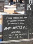 WYK Casparus G.J. 1899-1984 & Margaretha P.L. V.D. MERWE 1898-1973