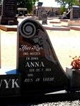 WYK Jokkie, van 1921-1985 & Anna 1923-