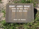 GRANT Henry James 1874-1950