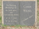 ? Ceris Wilma 1928-1964